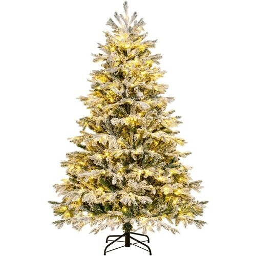 Tweedekans Coast Kunstkerstboom met Sneeuw en 350 LED-lampjes - 180cm Tweedehands