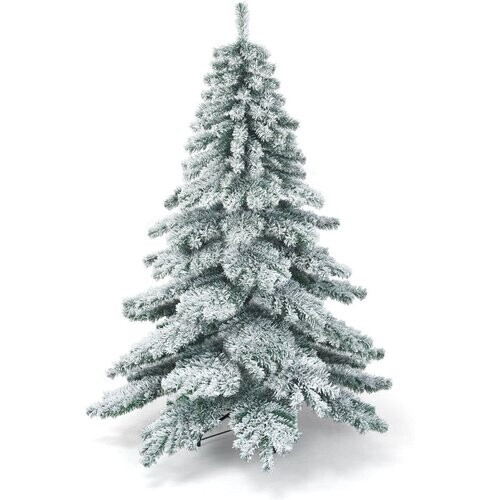Tweedekans Coast - Kunstkerstboom - Met Sneeuwvlokken - Groen + Wit - 180 cm Tweedehands
