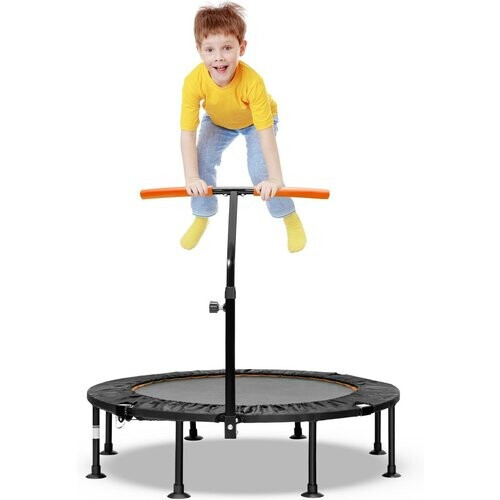 Tweedekans Coast Mini Trampoline met Verstelbare Handvat - Tot 100kg - Ø117cm Tweedehands