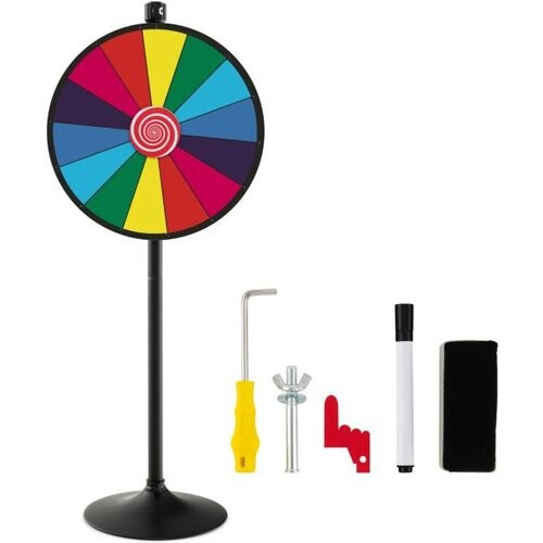 Tweedekans Coast Ø60 cm voor een wiel van fortuin met standprijswielhoogte -verstelbaar concurrentiewiel kleurrijk Tweedehands