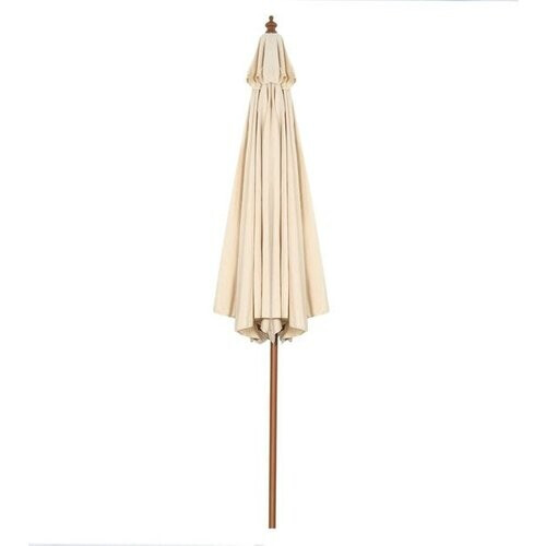 Tweedekans Coast Parasol met 8 Baleinen Kantelbaar - 270 cm - Beige Tweedehands