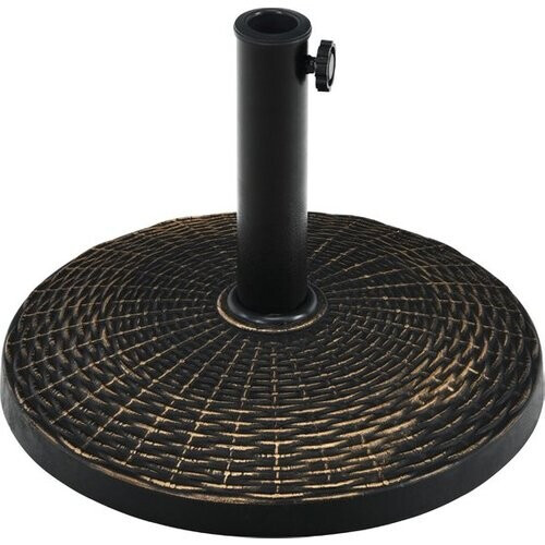 Tweedekans Coast Parasolvoet - 46 cm Diameter - Bronskleurig Tweedehands