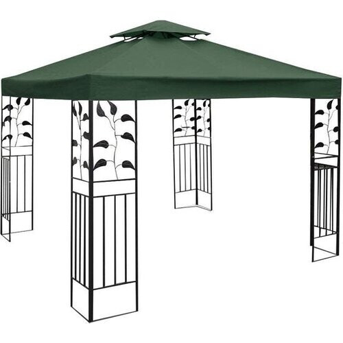 Tweedekans Coast Paviljoendak – Met Schoorsteenopening – 3x3 m – Groen Tweedehands