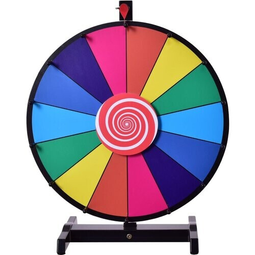 Tweedekans Coast Rad van Fortuin - Draaiwiel - Zelf Schrijven - Ø48 cm - 14 vakjes Tweedehands