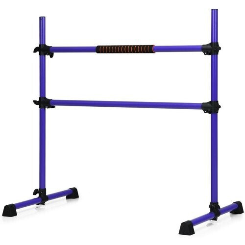 Tweedekans Coast Rekstok In Hoogte Verstelbaar - Dubbele Stang - 120 cm - Paars Tweedehands