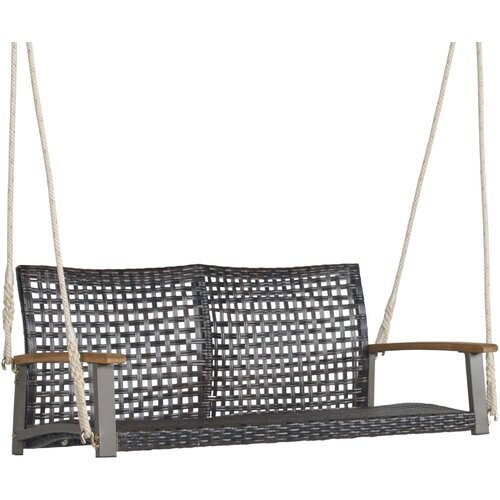 Tweedekans Coast Schommelbank voor Tuin en 2 Touwen - 131 x 68 x 54 cm Tweedehands