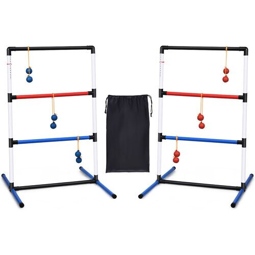 Tweedekans Coast Set Indoor-Outdoor Werpspel met 6 Ballen Werpballen En Draagtas Tweedehands