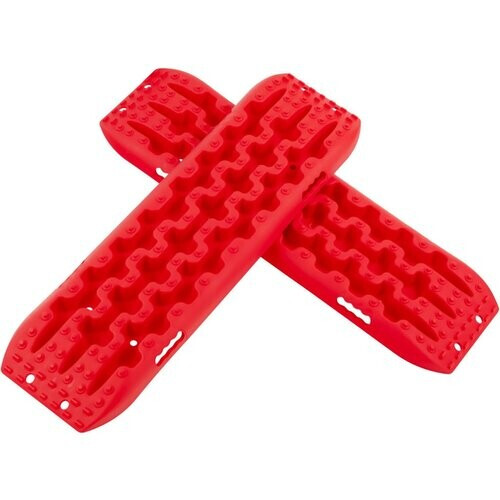 Tweedekans Coast Set van 2 Antislipmatten voor Autos - 107 x 31 x 7 cm - Rood Tweedehands