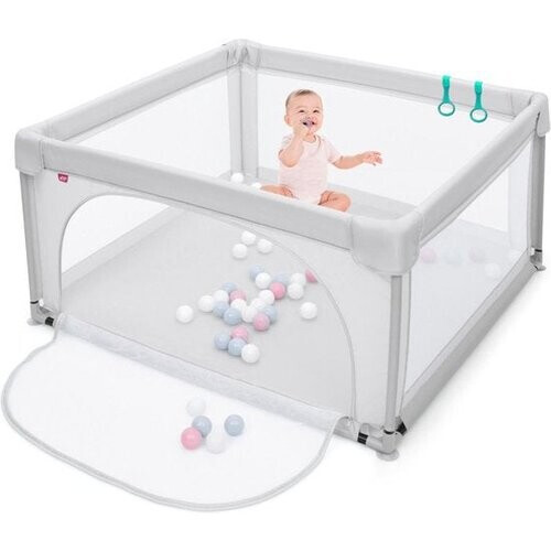 Tweedekans Coast Speelbox voor Peuters - 50 Speelballen - 120 x 120 x 68 cm - Grijs Tweedehands