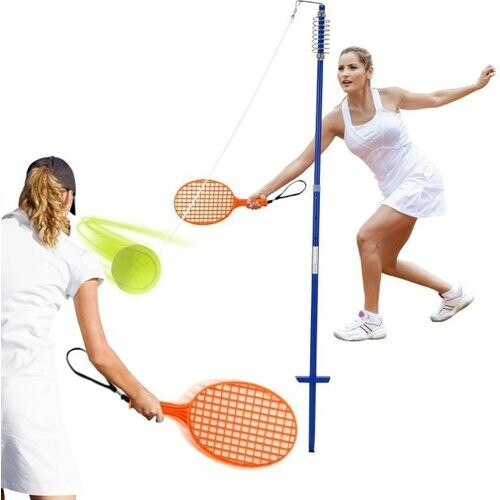 Tweedekans Coast Tennispaal Set - In hoogte verstelbaar Tweedehands