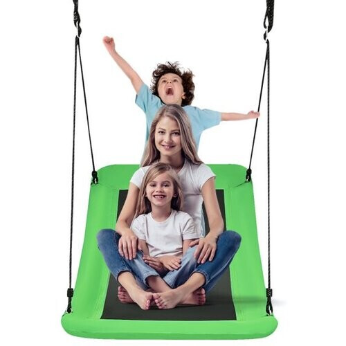 Tweedekans Coast Tree Swing Outdoor Swing gemaakt van Oxford Fabric Garden Swing 83 x 155 cm groen Tweedehands