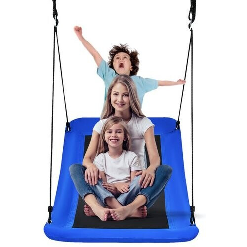 Tweedekans Coast Tree Swing Swing Swing met verstelbaar touw buitenzwaai 83 x 155 cm blauw Tweedehands