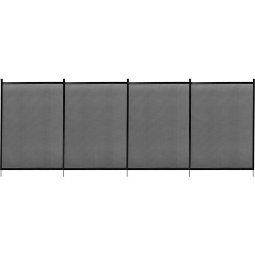 Tweedekans Coast Tuinhek - Zwembadomheining - 360 x 125 cm - Zwart Tweedehands