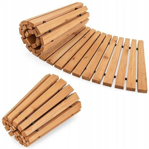 Tweedekans Coast Tuinpad - Antislip & Weerbestendig - Dennenhout - 216 cm Tweedehands