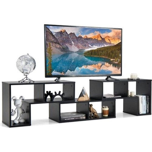Tweedekans Coast TV-meubel met Vakken - 3-delig - Vrije combinatie - Zwart Tweedehands