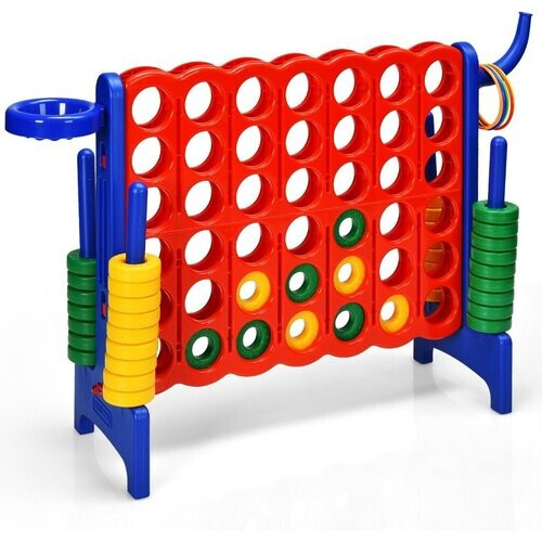 Tweedekans Coast Vier Op Een Rij Speelset - Extra Groot - 74 cm Hoog - Blauw Tweedehands