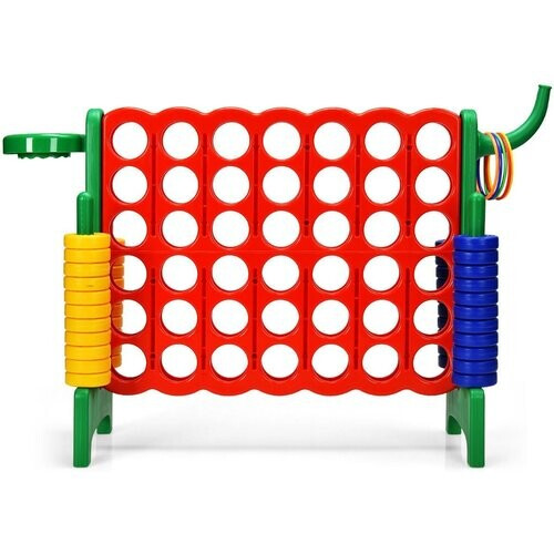 Tweedekans Coast Vier Op Een Rij Speelset - Extra Groot - 74 cm Hoog - Groen/Rood Tweedehands