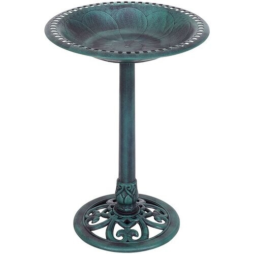 Tweedekans Coast Vogelbad - Vogelvoederhuisje - 72 cm Hoog - Groen Tweedehands