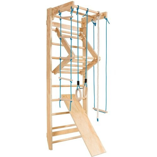 Tweedekans Coast Wandklimrek - Turnrek - 80 x 60 x 220cm - Hout Tweedehands