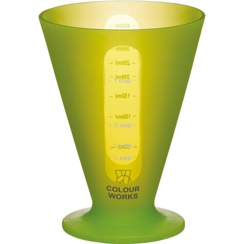 Tweedekans Colourworks Maatbeker Brights 400 Ml Siliconen Groen Tweedehands
