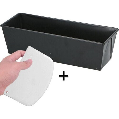 Tweedekans COOCK - Bakvorm - Cakeblik met Antiaanbaklaag - Cakevorm - Bakblik 30 cm - Incl. Deegschraper & E-Book Tweedehands
