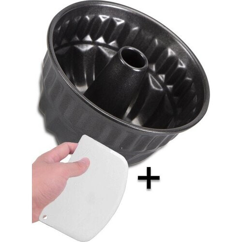 Tweedekans COOCK - Bakvorm - Tulband - Taartvorm met Antiaanbaklaag - 23 cm Diameter - Cakevorm - Incl. Deegschraper & E-Book Tweedehands