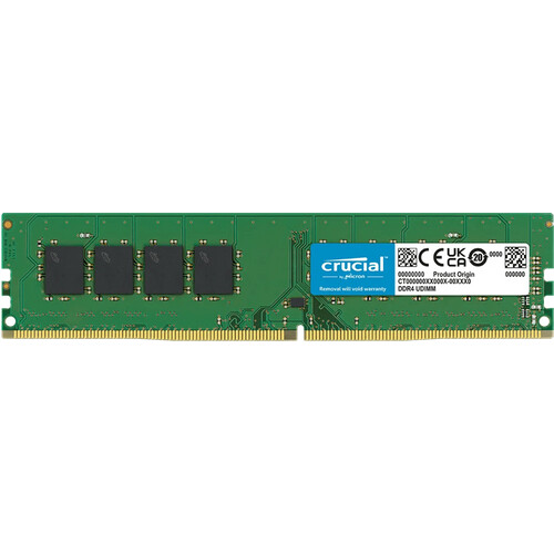 Tweedekans Crucial 16GB (1x 16GB) DDR4 DIMM 3200MHz CL22 XMP Tweedehands