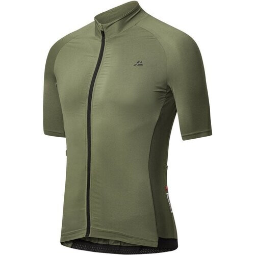 Tweedekans DANISH ENDURANCE Fietstrui voor Heren - Wielershirt - Korte Mouwen - Quick-Dry - Olijfgroen - Maat M Tweedehands