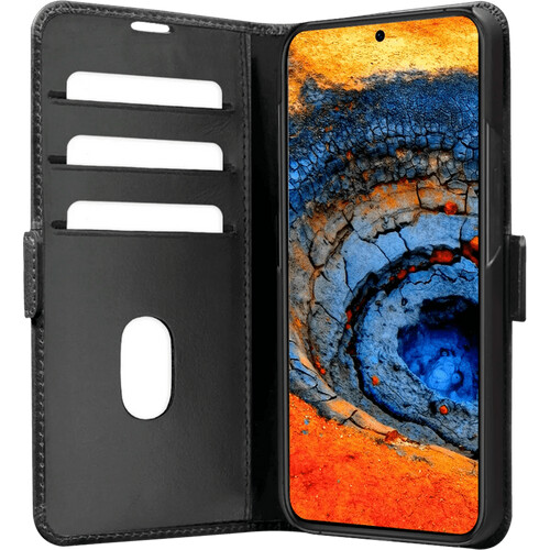 Tweedekans DBramante1928 Copenhagen Slim Samsung Galaxy A56 5G Book Case Leer Zwart Tweedehands