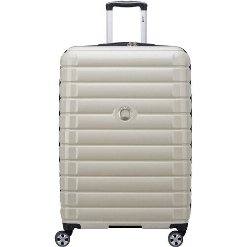 Tweedekans DELSEY PARIS Shadow 5.0 4DR Uitbreidbare Trolley 75 Ivoor Crème Tweedehands
