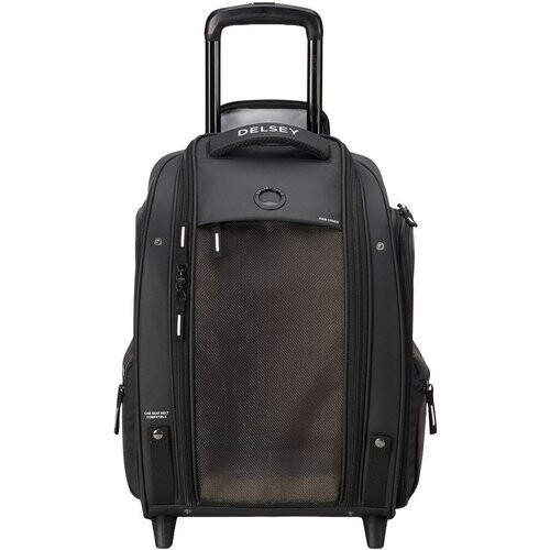 Tweedekans DELSEY PARIS Trolley Reistas Raspail 2R Huisdierdrager Zwart 48cm Tweedehands