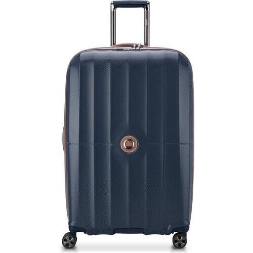 Tweedekans Delsey St. Tropez Reiskoffer 77 cm - Donkerblauw Tweedehands