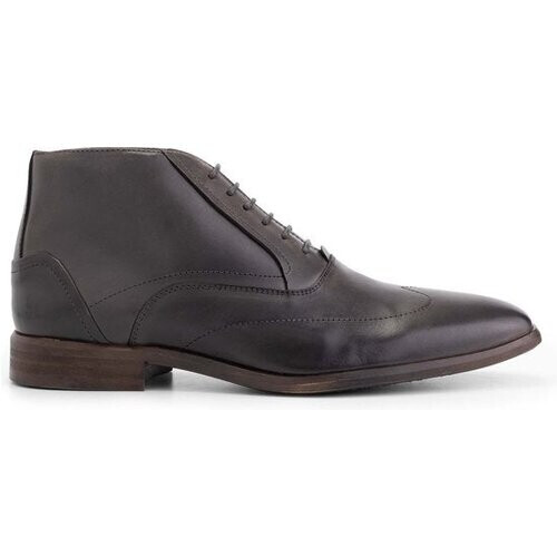 Tweedekans DenBroeck Gold St. Halfhoge Veterschoenen - Heren - Leer - Donkerbruin - Maat 42 Tweedehands