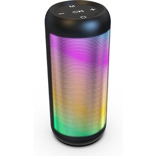Tweedekans Denver - Bluetooth Speaker Draadloos - 60W - Lichteffecten - Muziek Box - AUX - BTL63 - Zwart Tweedehands