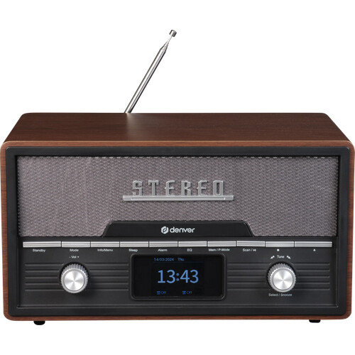 Tweedekans Denver MDA-525 Donkerbruin Tweedehands