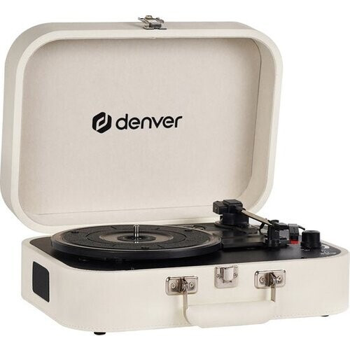 Tweedekans Denver Platenspeler - Ingebouwde Speakers en Versterker - Incl. PC Software - Auto-stop - Retro - VPL130 Tweedehands