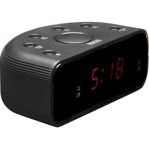 Tweedekans Denver Wekkerradio - Snooze / Slaap Functie - Digitale Wekker - FM Radio - Dual alarmklok - CR430 - Zwart Tweedehands