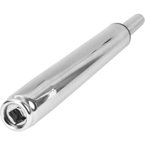 Tweedekans Deuba Gasveer Bureaustoel - tot 35,5cm 180kg Belastbaar - Zilver Tweedehands