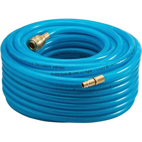 Tweedekans Deuba Persluchtslang 30m 15bar – Snelkoppeling 1/4-Aansluiting - Pvc Tweedehands