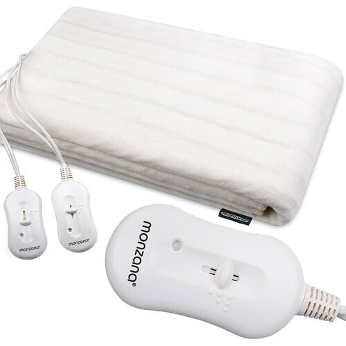 Tweedekans Deuba Warmtedeken - Elektrisch 160x140cm 10 Temperatuurstanden - Blauw Tweedehands