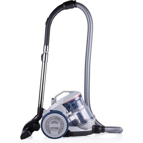 Tweedekans Dirt Devil Stofzuiger zonder Zak DD2501 - HEPA 12 Filter - 3 Opzetstukken - 850W - Grijs/Blauw Tweedehands