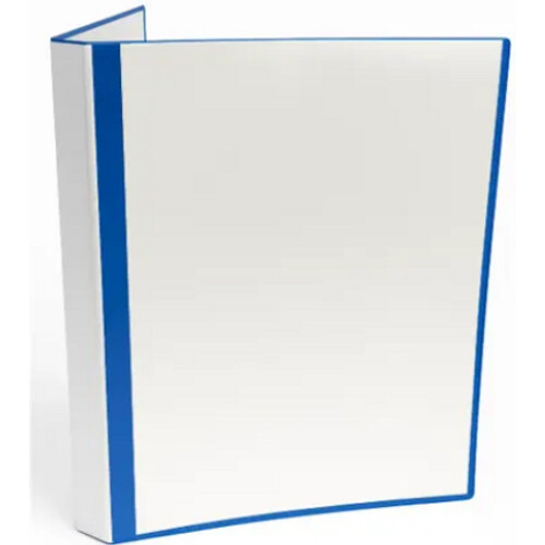 Tweedekans DiscountOffice Showalbum A4 20 tassen en omslaghouder Blauw 305x230x15mm Tweedehands