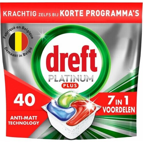 Tweedekans Dreft Vaatwastabletten Platinum Plus All In One 40 stuks Tweedehands