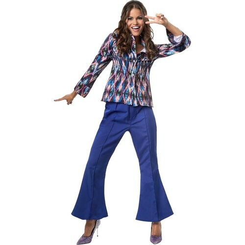 Tweedekans Dressforfun Disco queen XXL - verkleedkleding kostuum halloween verkleden feestkleding carnavalskleding carnaval feestkledij partykleding - 302164 Tweedehands