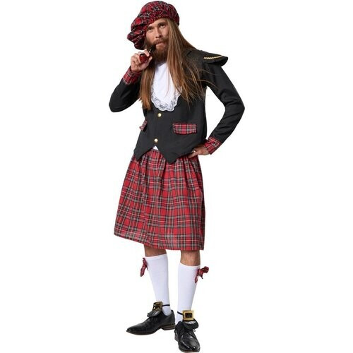 Tweedekans dressforfun - Gedistingeerde Schot L - verkleedkleding kostuum halloween verkleden feestkleding carnavalskleding carnaval feestkledij partykleding - 302082 Tweedehands