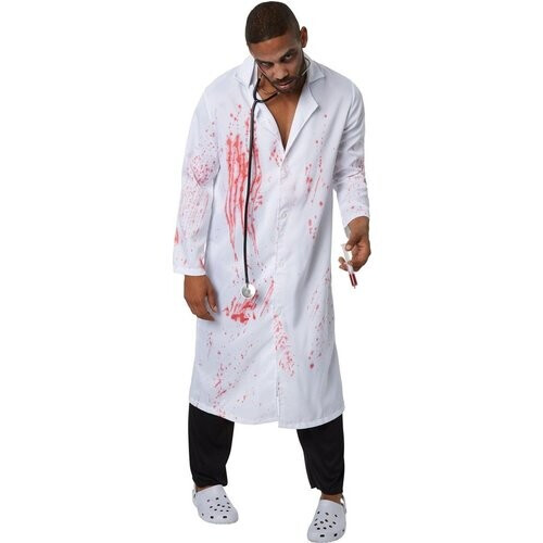 Tweedekans Dressforfun Griezelige dokter XL - verkleedkleding kostuum halloween verkleden feestkleding carnavalskleding carnaval feestkledij partykleding - 302288 Tweedehands