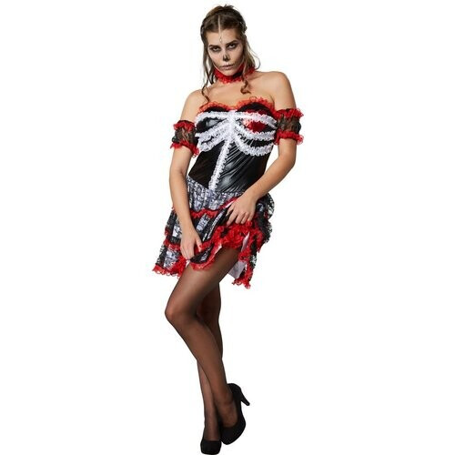 Tweedekans Dressforfun Griezelige geliefde XXL - verkleedkleding kostuum halloween verkleden feestkleding carnavalskleding carnaval feestkledij partykleding - 302019 Tweedehands