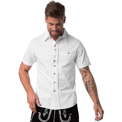 Tweedekans dressforfun - Hemd Bastl XL - verkleedkleding kostuum halloween verkleden feestkleding carnavalskleding carnaval feestkledij partykleding - 302993 Tweedehands