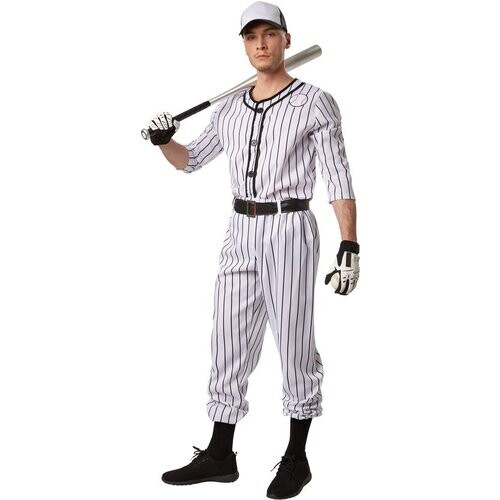 Tweedekans Dressforfun Herenkostuum baseball XXL - verkleedkleding kostuum halloween verkleden feestkleding carnavalskleding carnaval feestkledij partykleding - 301813 Tweedehands