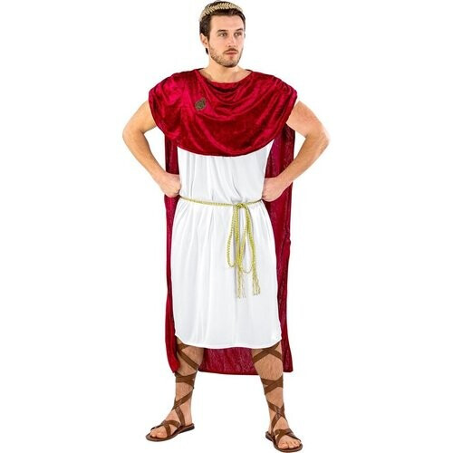 Tweedekans dressforfun - Herenkostuum Trojaan Achilles - L/XL - Verkleedkleding carnaval - Halloween - Verkleden - Feestkleding - Carnavalskleding - Feest - Partykleding Tweedehands